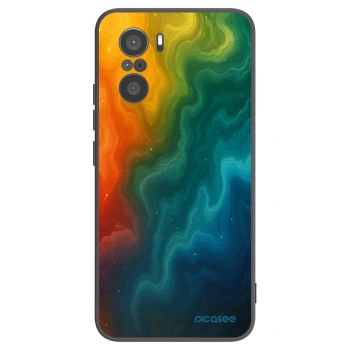 Picasee silikonový černý obal pro Xiaomi Poco F3 - Solar