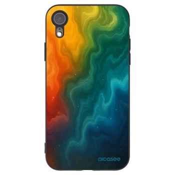 Picasee silikonový černý obal pro Apple iPhone XR - Solar