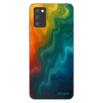 Picasee silikonový průhledný obal pro Samsung Galaxy A02s A025G - Solar