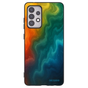 Picasee silikonový černý obal pro Samsung Galaxy A52s 5G A528B - Solar