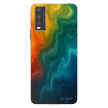 Picasee silikonový průhledný obal pro Vivo Y20s - Solar