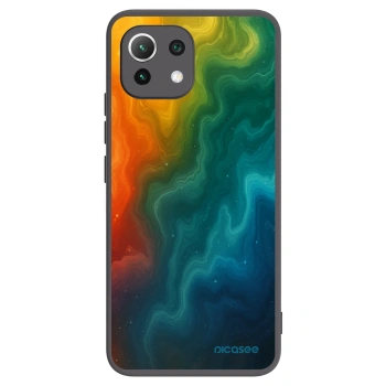 Picasee silikonový černý obal pro Xiaomi 11 Lite 5G NE - Solar