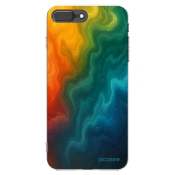 Picasee silikonový průhledný obal pro Apple iPhone 7 Plus - Solar