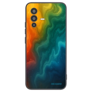 Picasee silikonový černý obal pro Vivo V23 5G - Solar