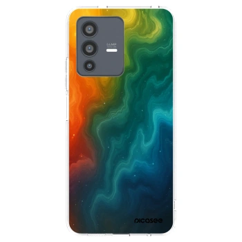 Picasee silikonový průhledný obal pro Vivo V23 5G - Solar