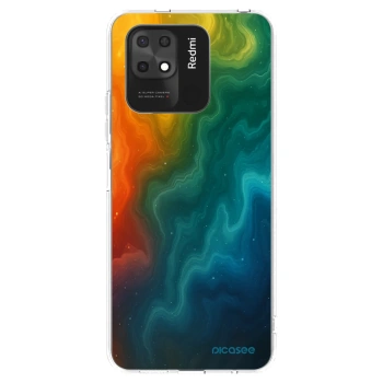 Picasee silikonový průhledný obal pro Xiaomi Redmi 10C - Solar