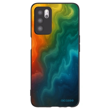 Picasee silikonový černý obal pro OPPO A16s - Solar