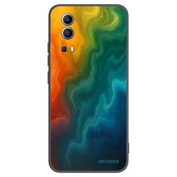 Picasee silikonový černý obal pro Vivo Y52 5G - Solar
