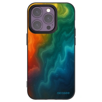 Picasee silikonový černý obal pro Apple iPhone 14 Pro - Solar