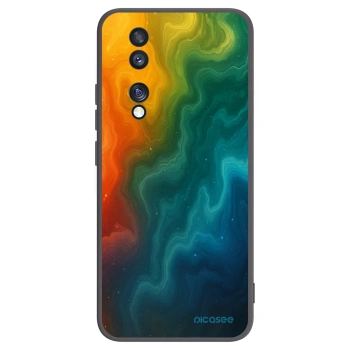 Picasee silikonový černý obal pro Honor 70 - Solar