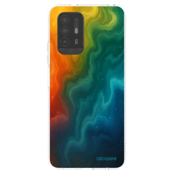 Picasee silikonový průhledný obal pro OPPO A94 5G - Solar