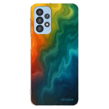 Picasee silikonový průhledný obal pro Samsung Galaxy A23 A235F 4G - Solar