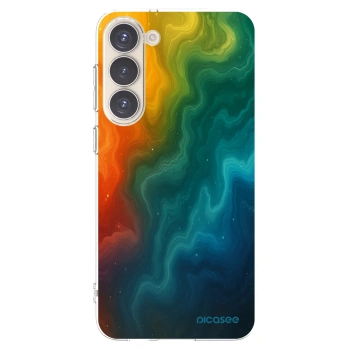 Picasee silikonový průhledný obal pro Samsung Galaxy S23+ 5G - Solar