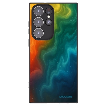 Picasee silikonový černý obal pro Samsung Galaxy S23 Ultra 5G - Solar