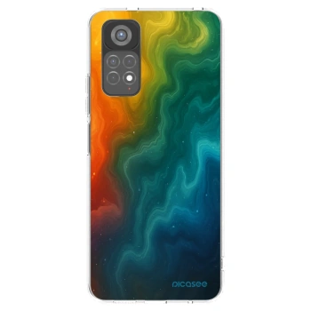 Picasee silikonový průhledný obal pro Xiaomi Redmi Note 11S 5G - Solar