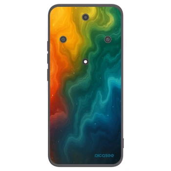 Picasee silikonový černý obal pro Honor Magic5 Lite 5G - Solar