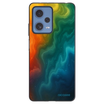 Picasee silikonový černý obal pro Xiaomi Redmi Note 12 Pro 5G - Solar