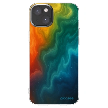 Picasee silikonový průhledný obal pro Apple iPhone 15 Plus - Solar