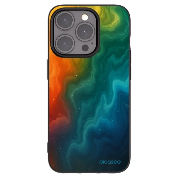 Picasee silikonový černý obal pro Apple iPhone 15 Pro - Solar