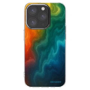 Picasee silikonový průhledný obal pro Apple iPhone 15 Pro - Solar