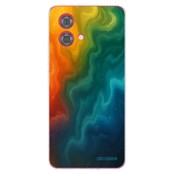 Picasee silikonový průhledný obal pro Motorola Moto G84 5G - Solar