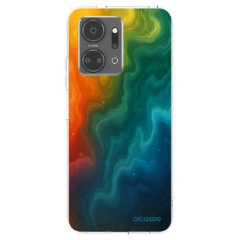 Picasee silikonový průhledný obal pro Honor X7a - Solar