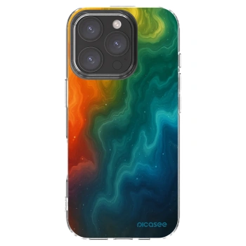 Picasee silikonový průhledný obal pro Apple iPhone 16 Pro - Solar