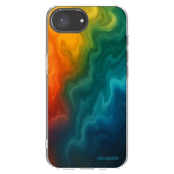 Picasee silikonový průhledný obal pro Apple iPhone 16e - Solar