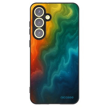 Picasee silikonový černý obal pro Samsung Galaxy S24 FE S721B - Solar