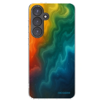 Picasee silikonový průhledný obal pro Samsung Galaxy S24 FE S721B - Solar