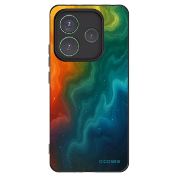 Picasee silikonový černý obal pro Xiaomi Redmi Note 14 5G - Solar