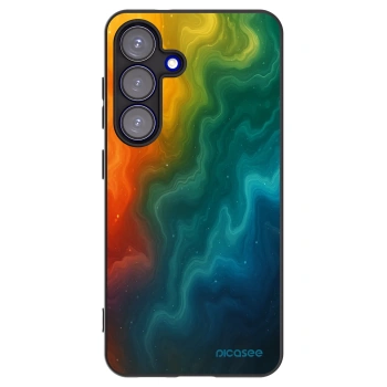 Picasee silikonový černý obal pro Samsung Galaxy S25 5G - Solar