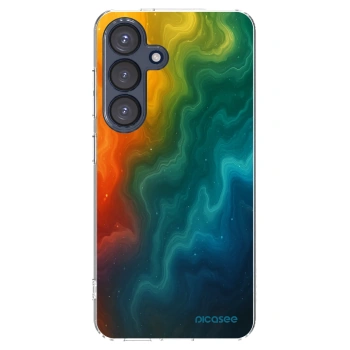 Picasee silikonový průhledný obal pro Samsung Galaxy S25 5G - Solar