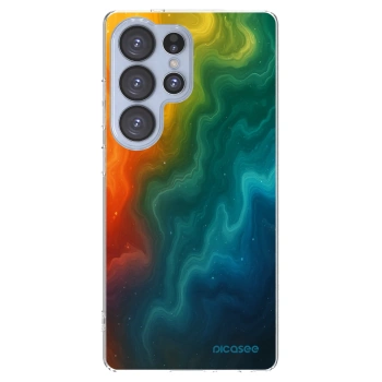 Picasee silikonový průhledný obal pro Samsung Galaxy S25 Ultra 5G - Solar