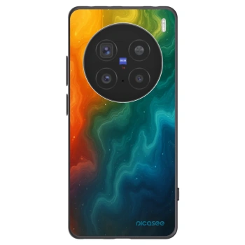Picasee silikonový černý obal pro Vivo X200 Pro - Solar