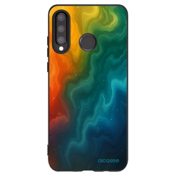 Picasee silikonový černý obal pro Huawei P30 Lite - Solar