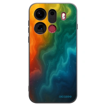 Picasee silikonový černý obal pro OPPO Find X9 Pro - Solar