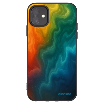 Picasee silikonový černý obal pro Apple iPhone 11 - Solar