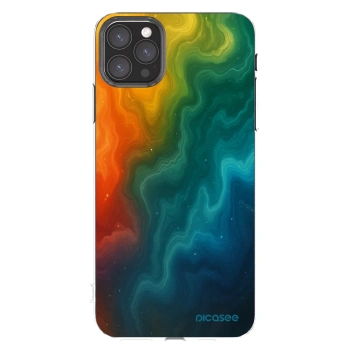 Picasee silikonový průhledný obal pro Apple iPhone 11 Pro Max - Solar
