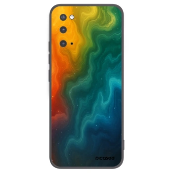 Picasee silikonový černý obal pro Samsung Galaxy S20 G980F - Solar