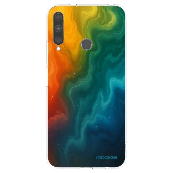 Picasee silikonový průhledný obal pro Huawei P40 Lite E - Solar