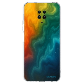 Picasee silikonový průhledný obal pro Xiaomi Redmi Note 9 Pro - Solar