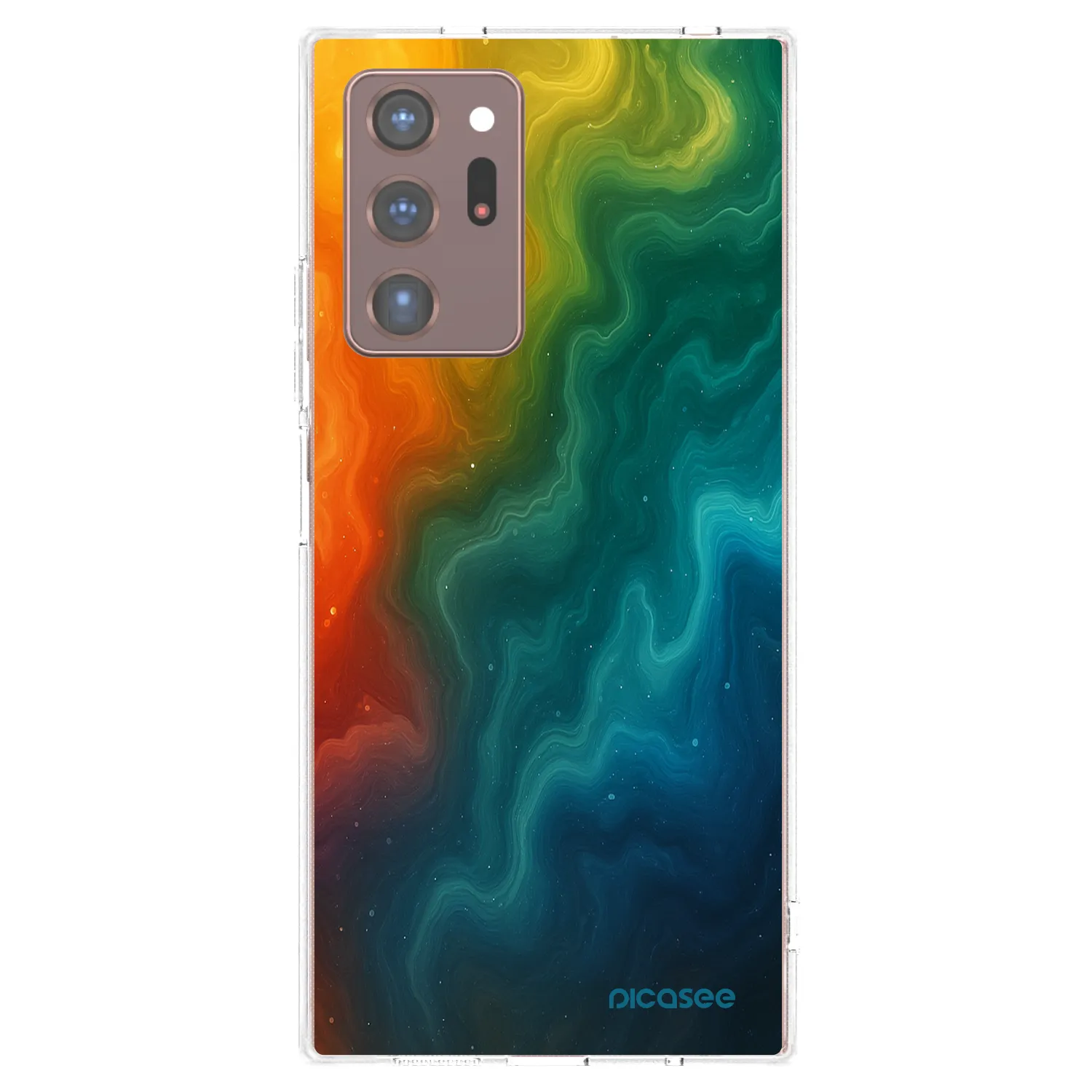 Picasee silikonový průhledný obal pro Samsung Galaxy Note 20 Ultra - Solar