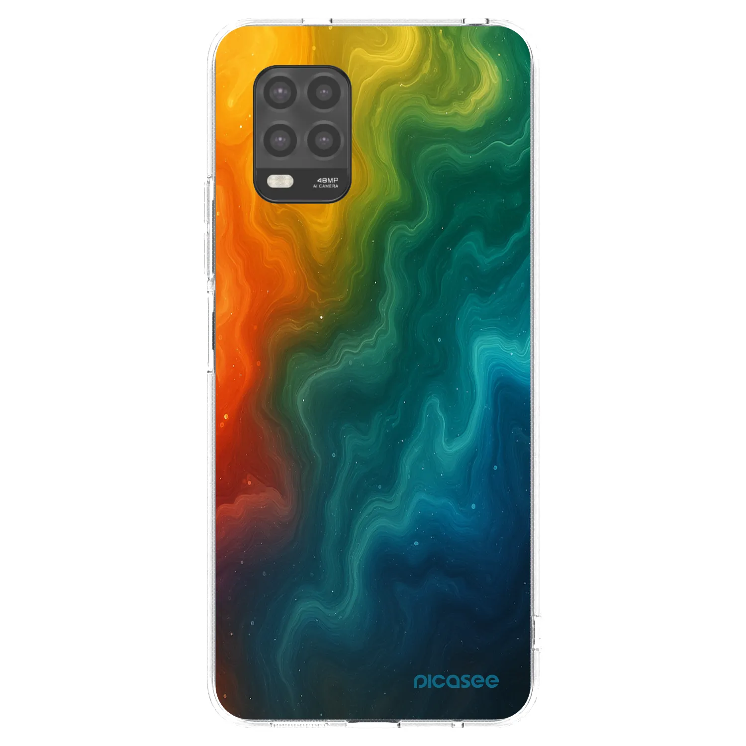 Picasee silikonový průhledný obal pro Xiaomi Mi 10 Lite - Solar
