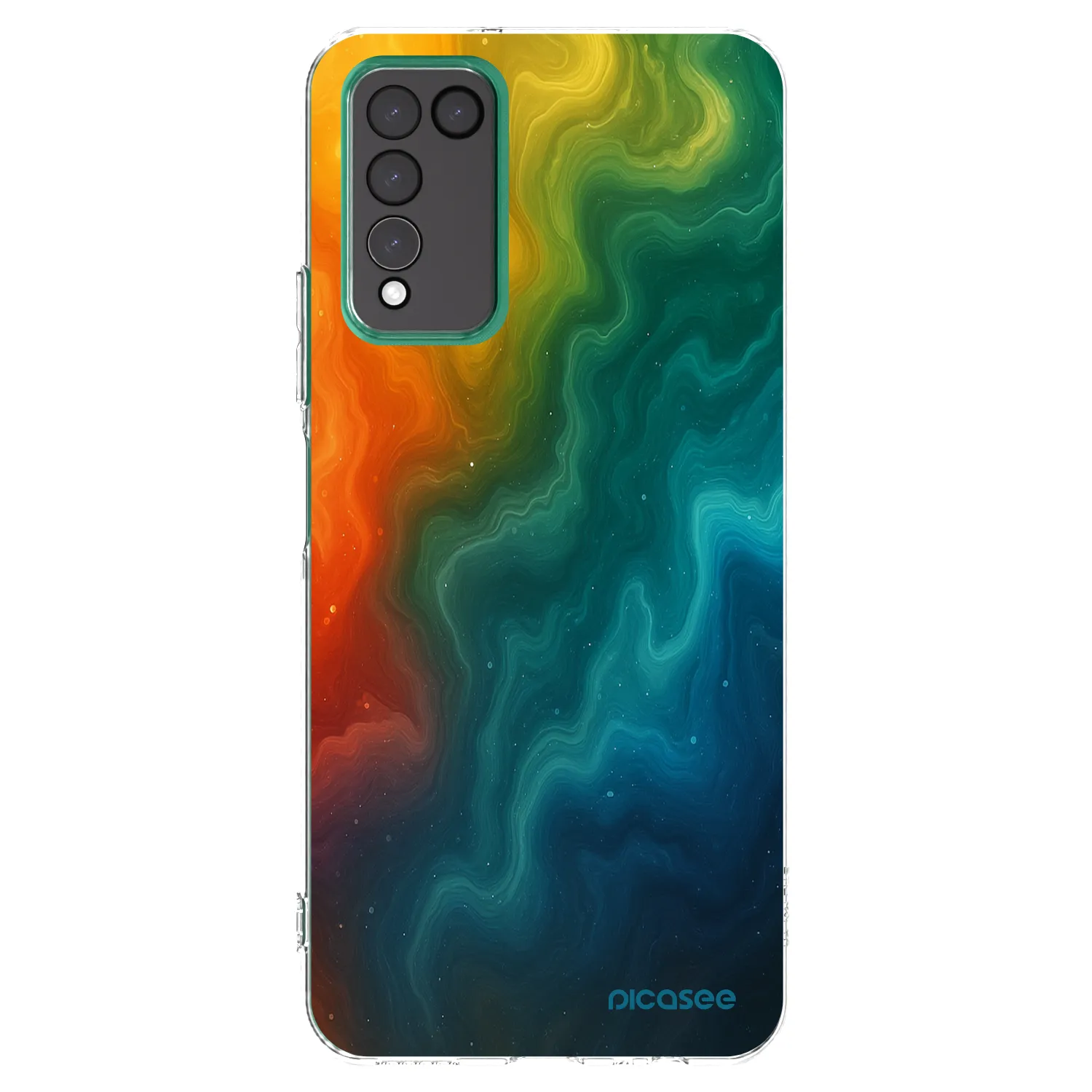 Picasee silikonový průhledný obal pro Honor 10X Lite - Solar