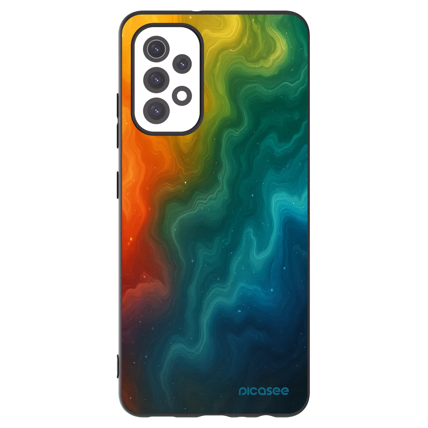 Picasee silikonový černý obal pro Samsung Galaxy A32 5G A326B - Solar