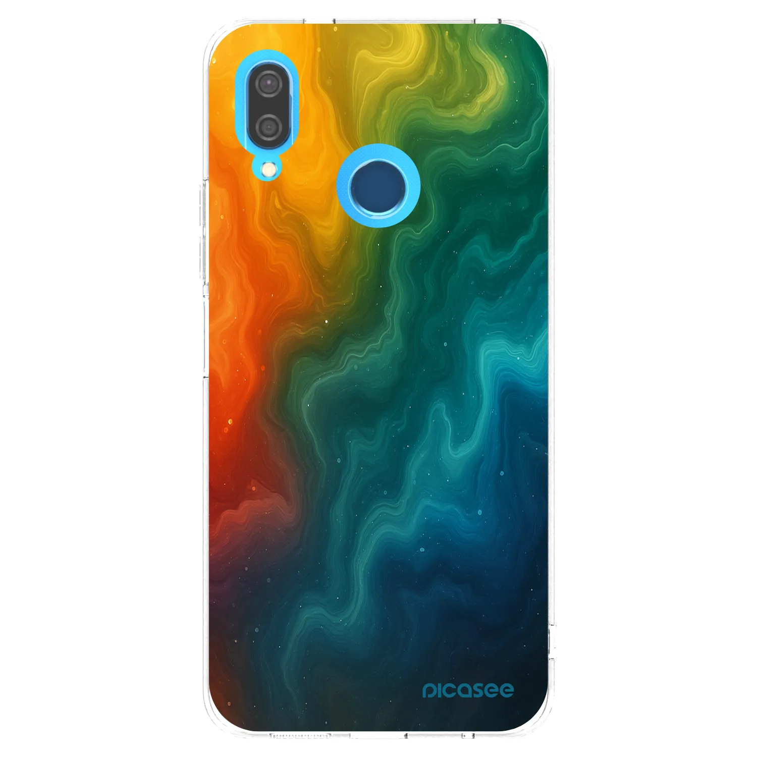 Picasee silikonový průhledný obal pro Huawei P20 Lite - Solar