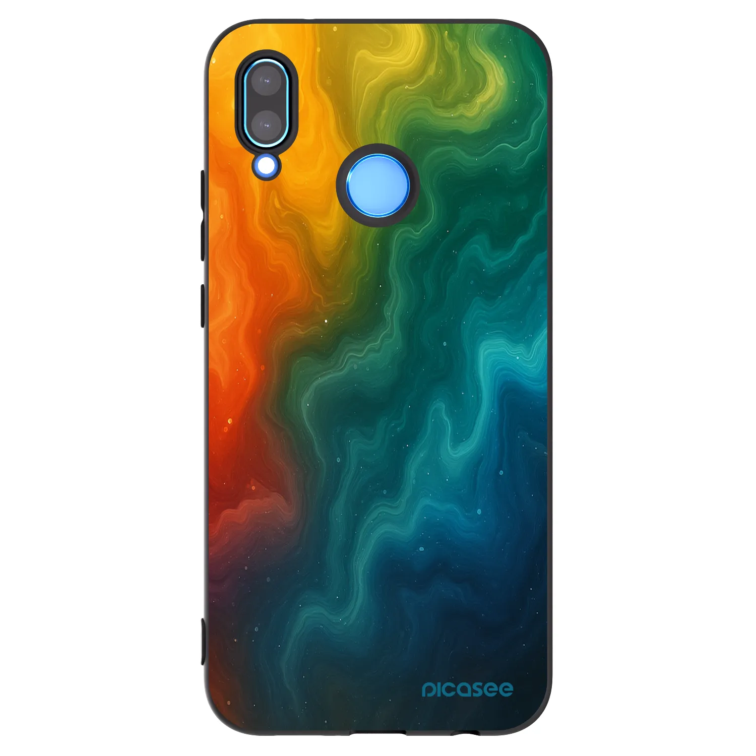 Picasee silikonový černý obal pro Huawei P20 Lite - Solar