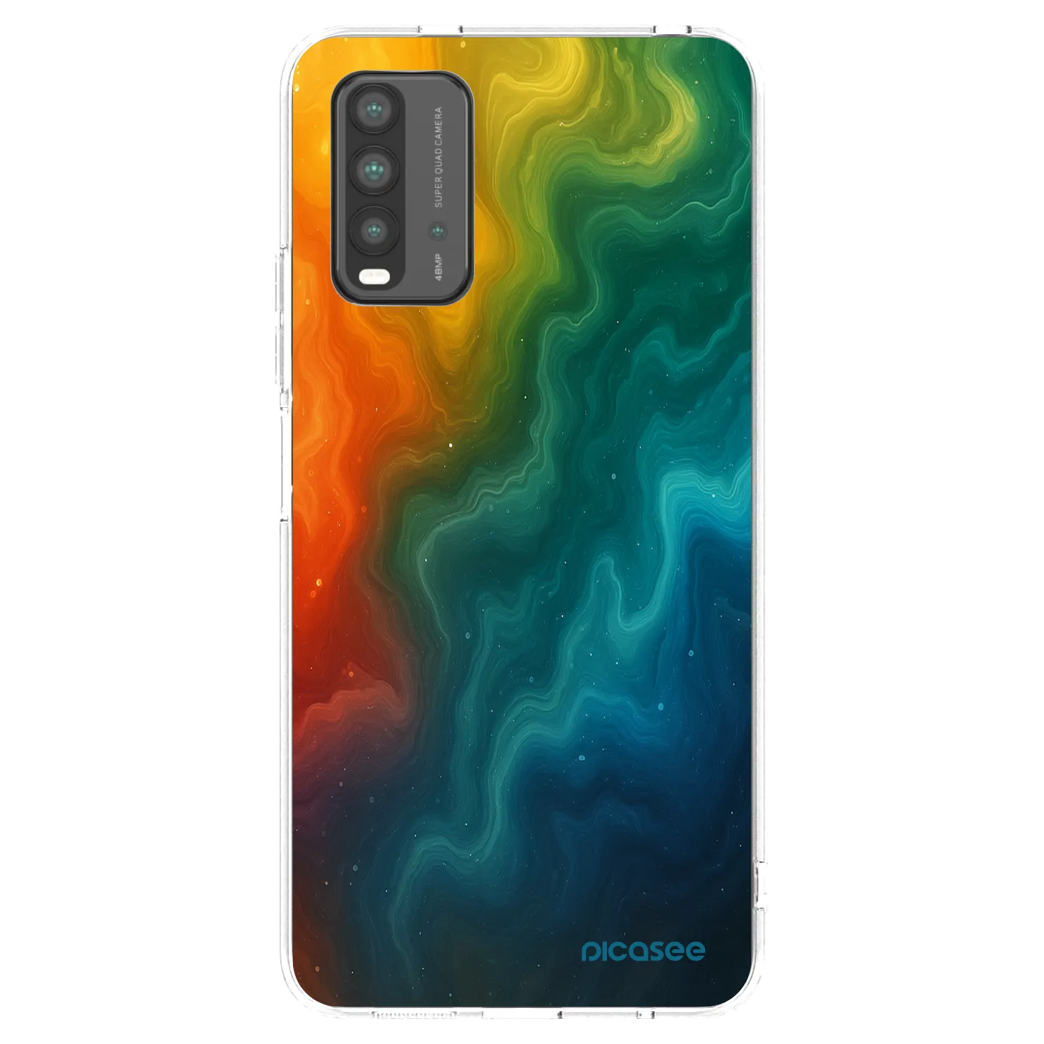 Picasee silikonový černý obal pro Xiaomi Redmi 9T - Solar
