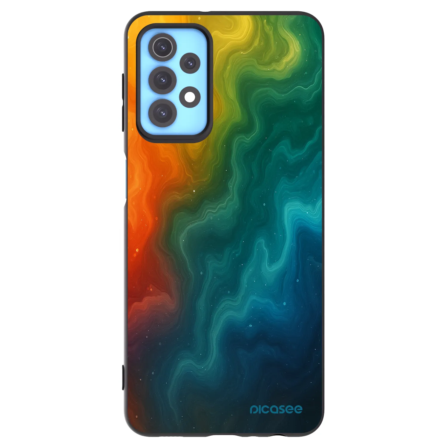 Picasee silikonový černý obal pro Samsung Galaxy A32 4G SM-A325F - Solar